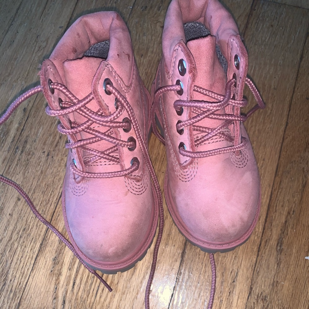Girls size 8c timberlands